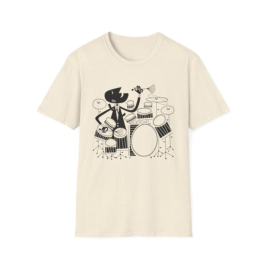 Jazz Drummer T Shirt | 4 x 3 PROMO
